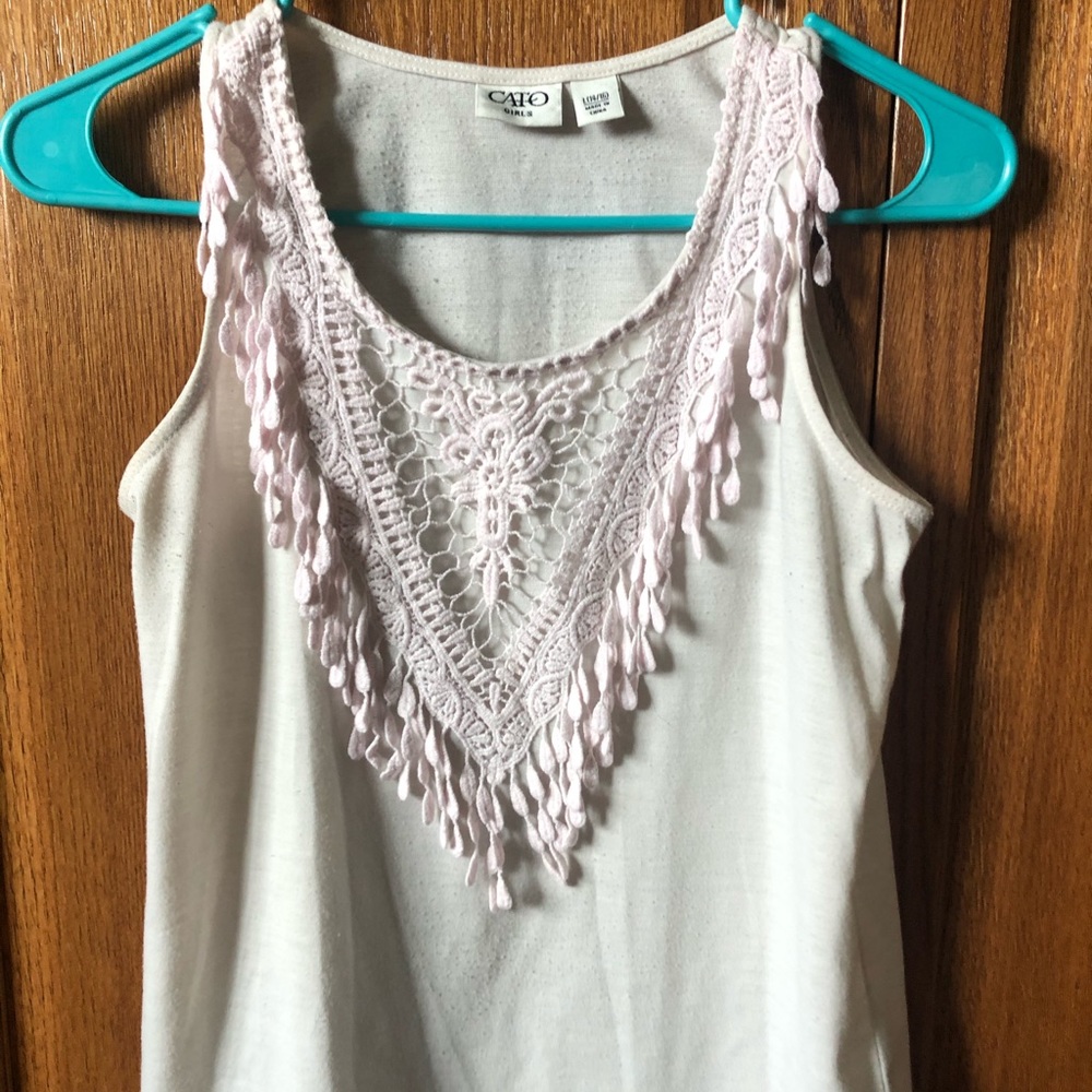 Catos cream colored tank